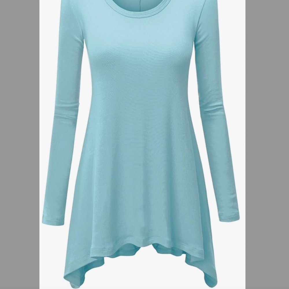 Lock & Love Round Neck Trapeze Tunic EUC XXL